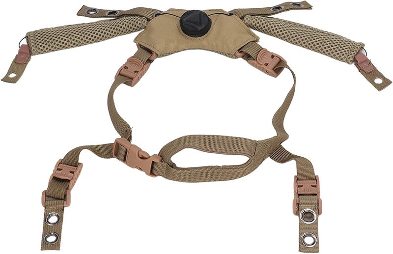 Bewinner Helmet Dial Suspension System Chin Strap, Tactical Airsoft Helmet Chin Strap, Hunting Advanced Fast Helmet Replacement Accessory for Outdoor - Image 1